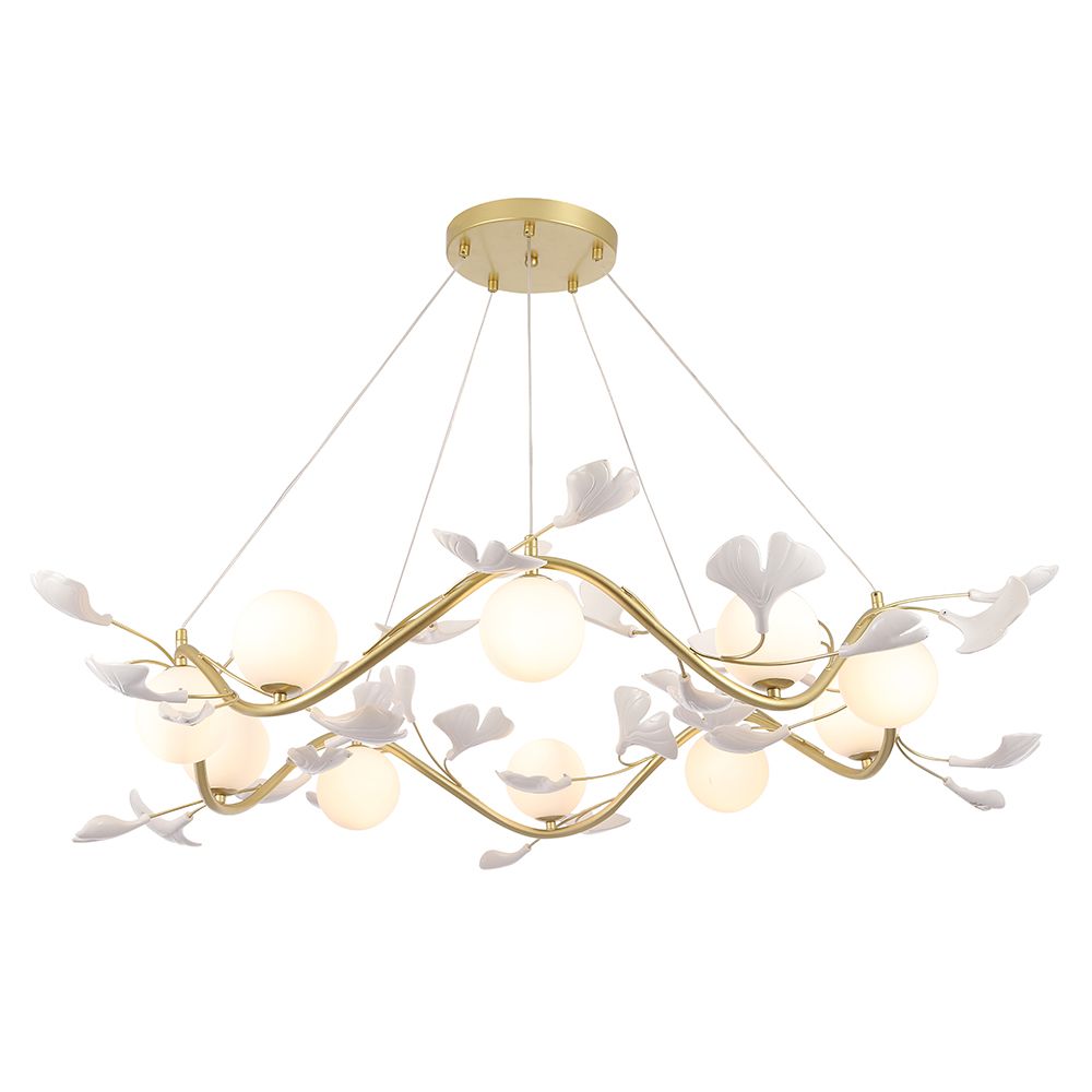 Подвесная люстра Crystal Lux Colibri COLIBRI SP10 GOLD