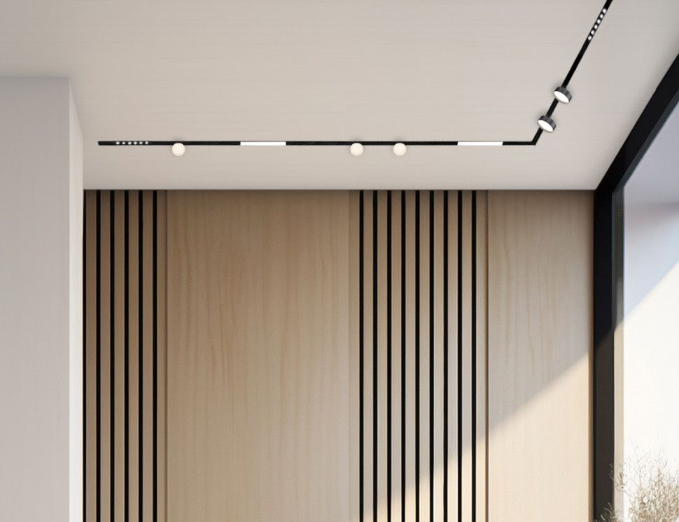 Трековый светильник Italline IT012-5028 black 3000K