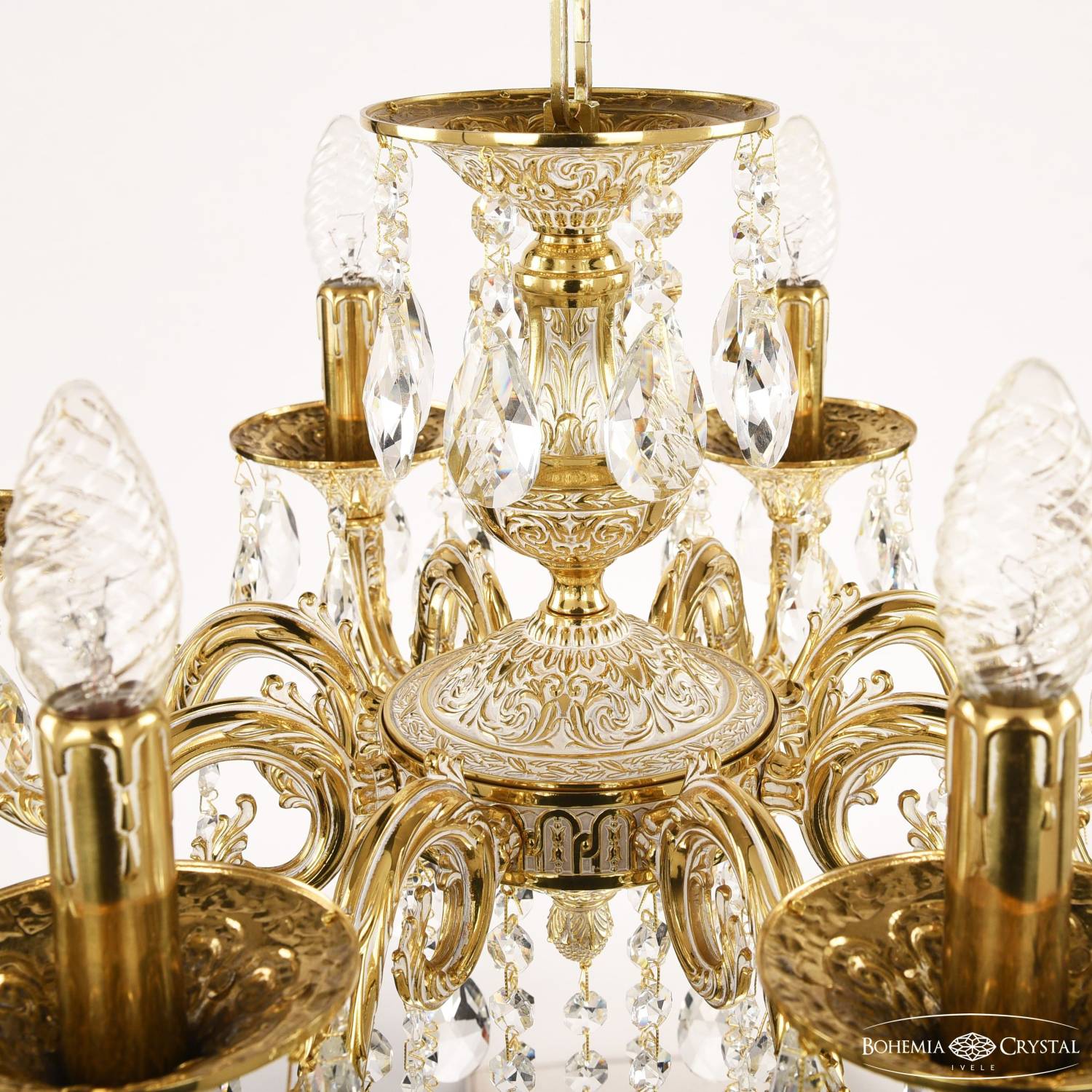 Подвесная хрустальная люстра 7101 Bohemia 71201/8/175 B GW
