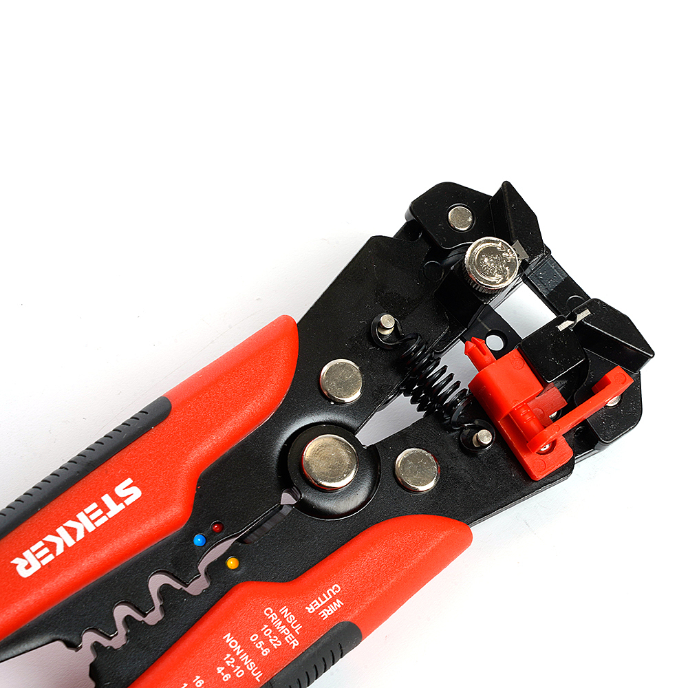 Автоматический многофункциональный инструмент для зачистки кабеля (стриппер) Stekker WSC-001 39775