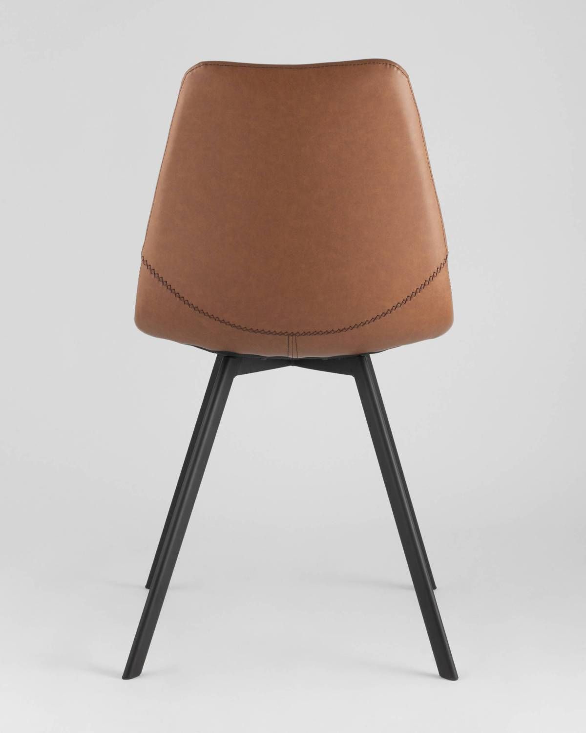 Обеденный стул Stool Group Саксон SAXON PU BROWN