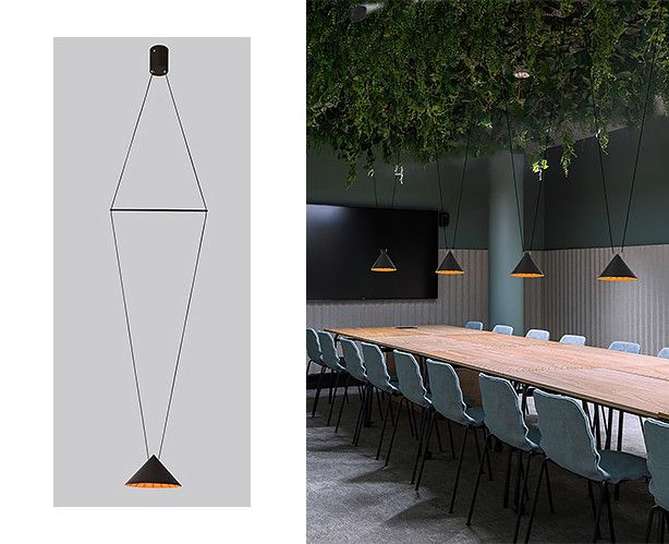 Светильник подвесной Italline 14blo IT03-1430 black/orange