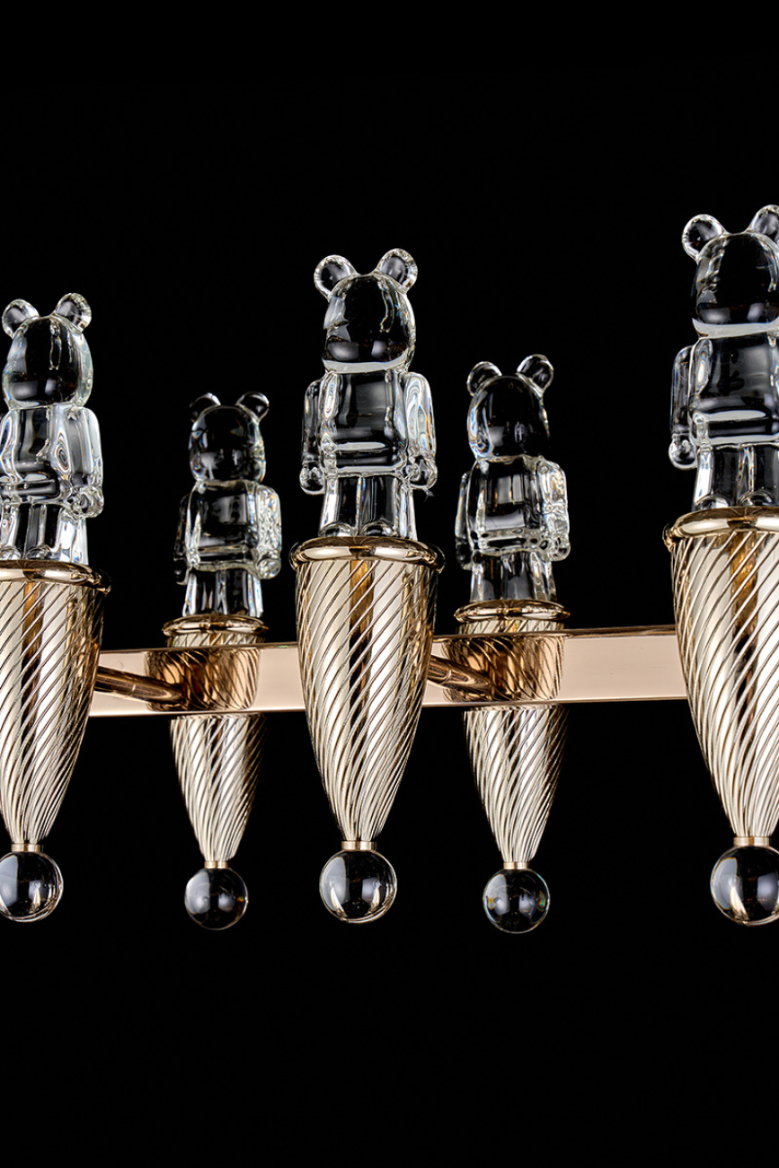 Подвесная люстра LEON Joli LE3024/1110L GD