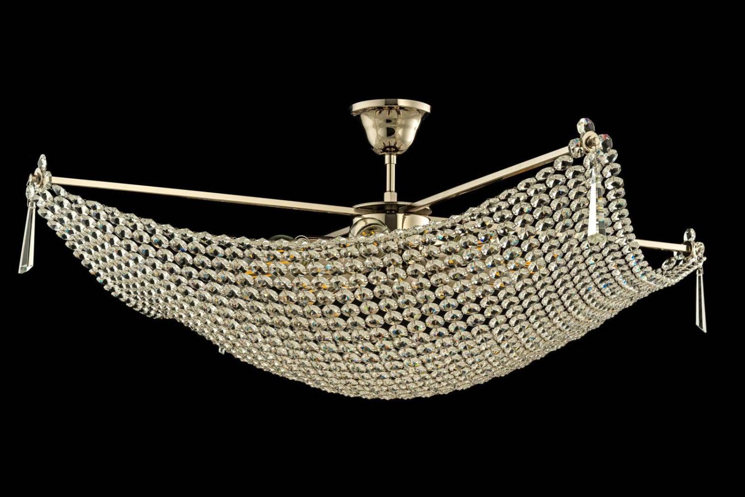 Потолочная хрустальная люстра Arti Lampadari Roma Roma E 1.3.80.501 N