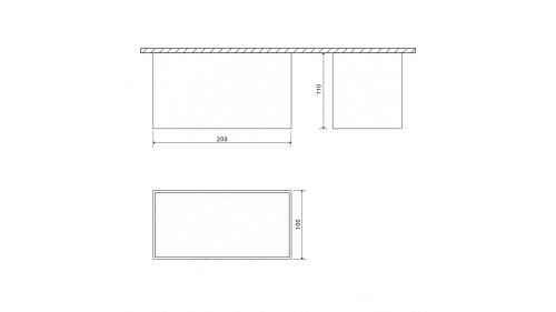 Накладной светильник SWG DesignLed GW GW-8602-20-BL-WW