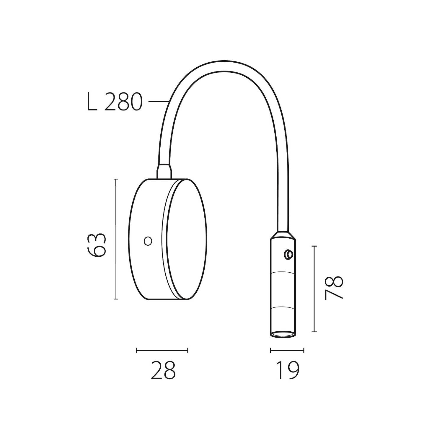Настенный светильник Lightstar Omega 200137