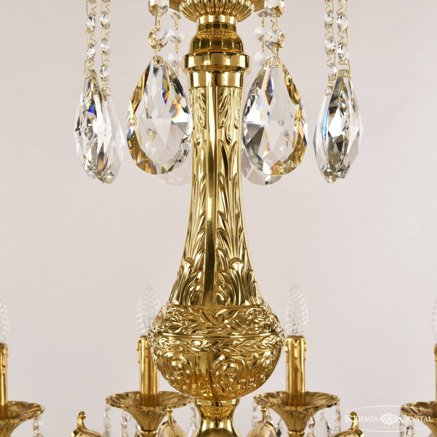 Подвесная хрустальная люстра 7202 Bohemia 72102/16/360 A G