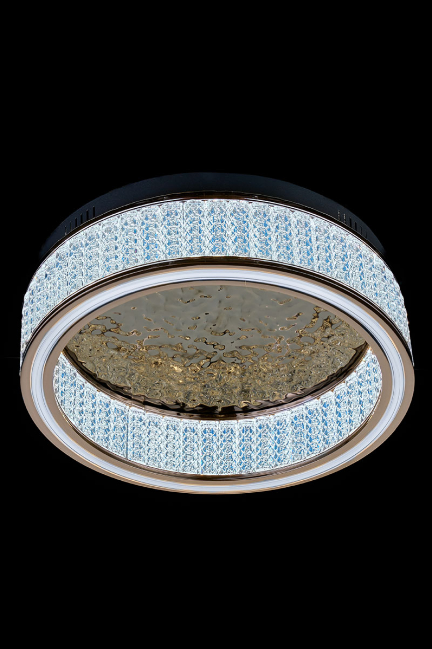 Светильник потолочный LEON Lumiere LE7769/500P Black Chrome