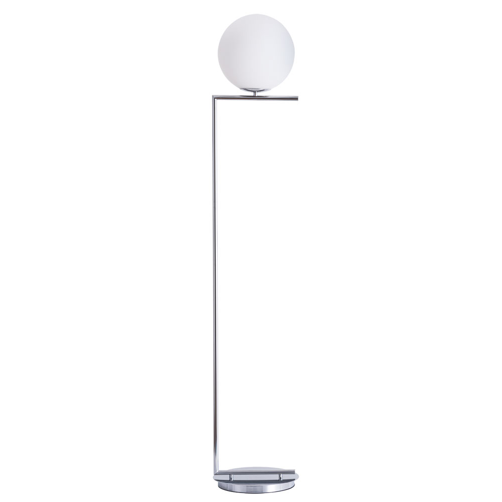 Торшер Arte Lamp Bolla-Unica A1921PN-1CC Торшер Arte Lamp Bolla-Unica A1921PN-1CC