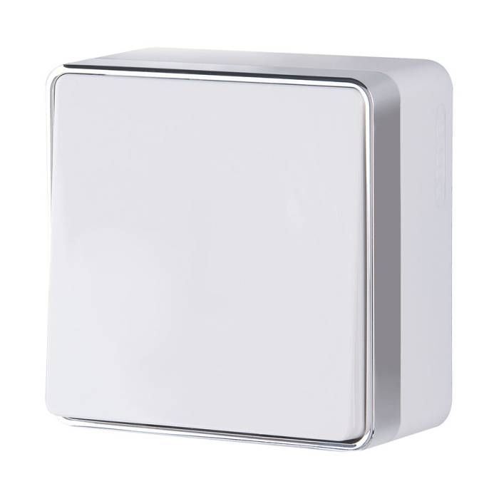 Выключатель Werkel W5012001/ Выключатель одноклавишный проходной Gallant (белый)
