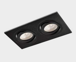 Встраиваемый светильник Italline SAG 03b SAG203-4 black/black