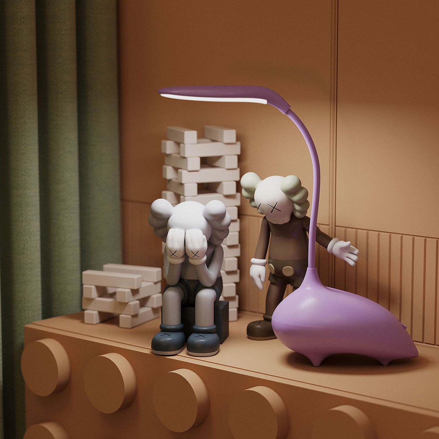 Настольная лампа Gauss GT7014