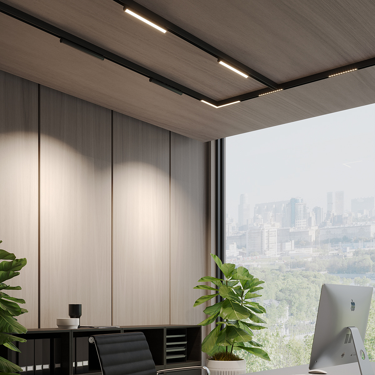 Трековый светильник Novotech Vector 359947