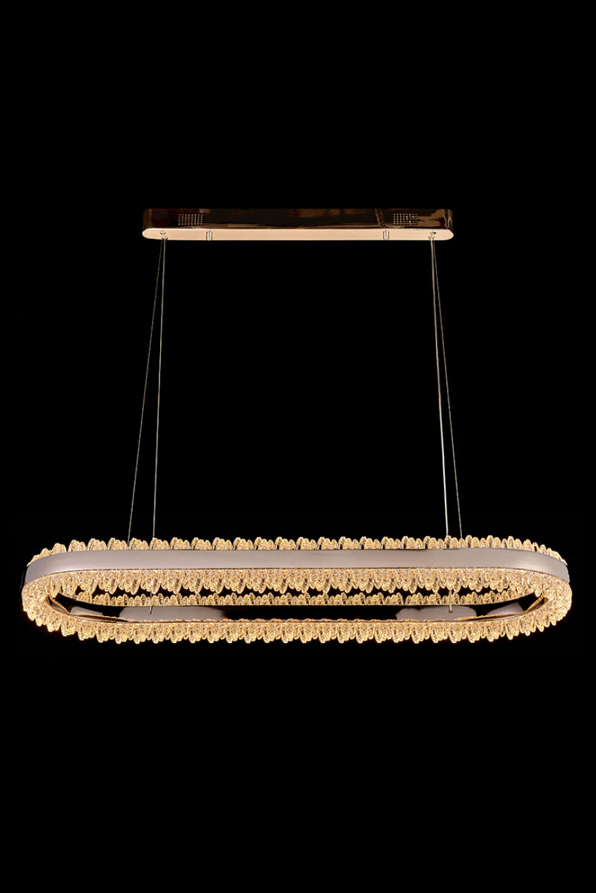 Подвесная люстра LEON Michel LE7720/1050L Black Chrome