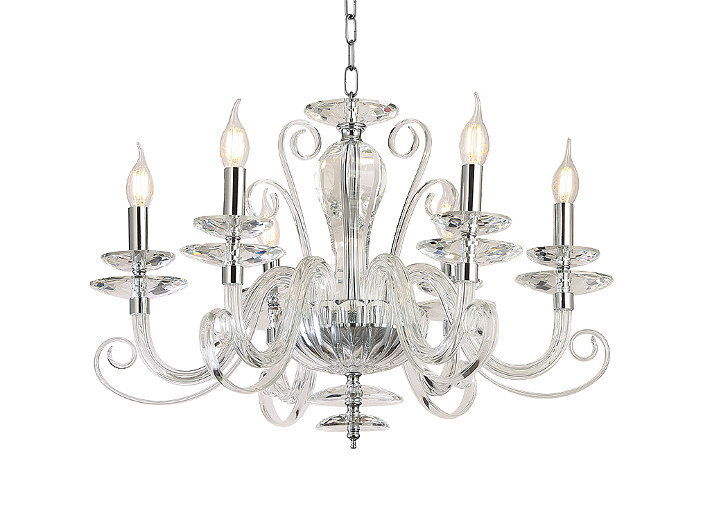 Подвесная люстра Newport Annabelle 8576/C chrome