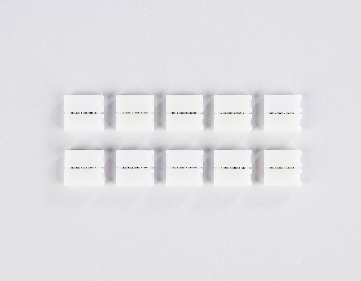 Соединитель прямой 5050 12/24V (6 конт.) (10шт) Ambrella LED Strip GS6301