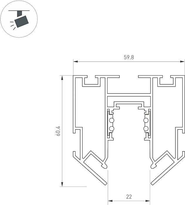 Шинопровод Arlight Mag-Orient 047571