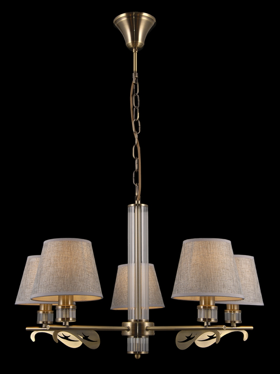 Подвесная люстра Natali Kovaltseva 79019/5C ANTIQUE