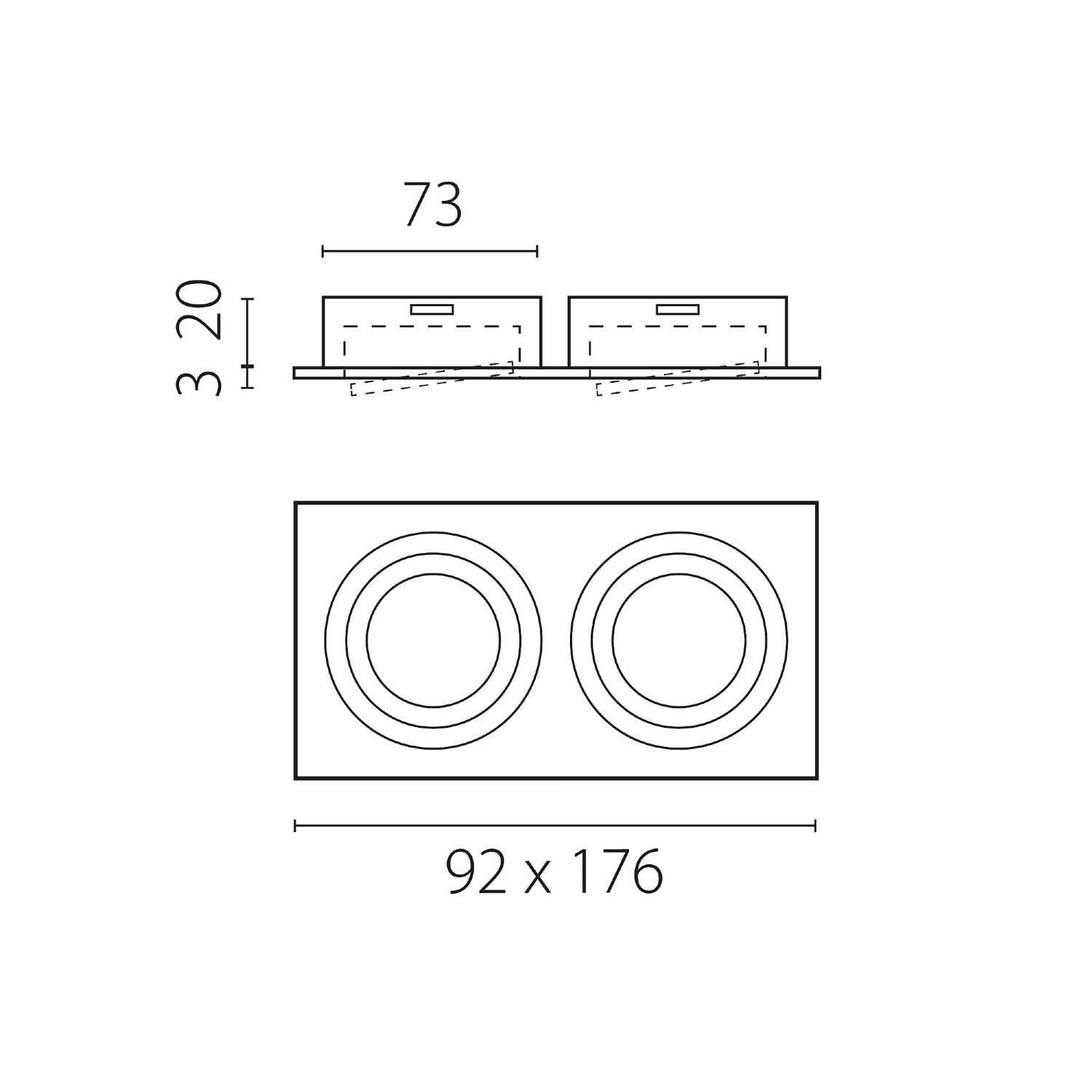 Встраиваемый светильник Lightstar Singo Base 011616