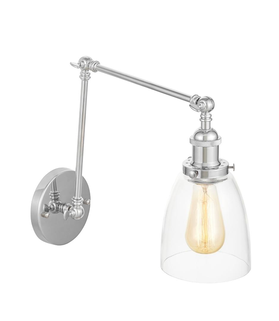 Настенное бра Lumina Deco LDW 6800-2 CHR+PR Настенное бра Lumina Deco LDW 6800-2 CHR+PR