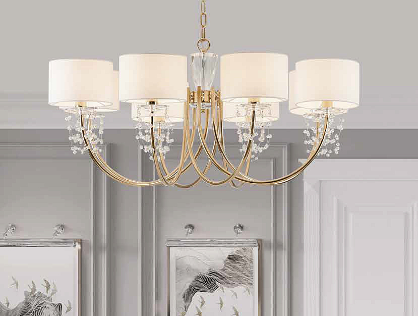 Подвесная люстра Newport Olivia 4368/C new gold