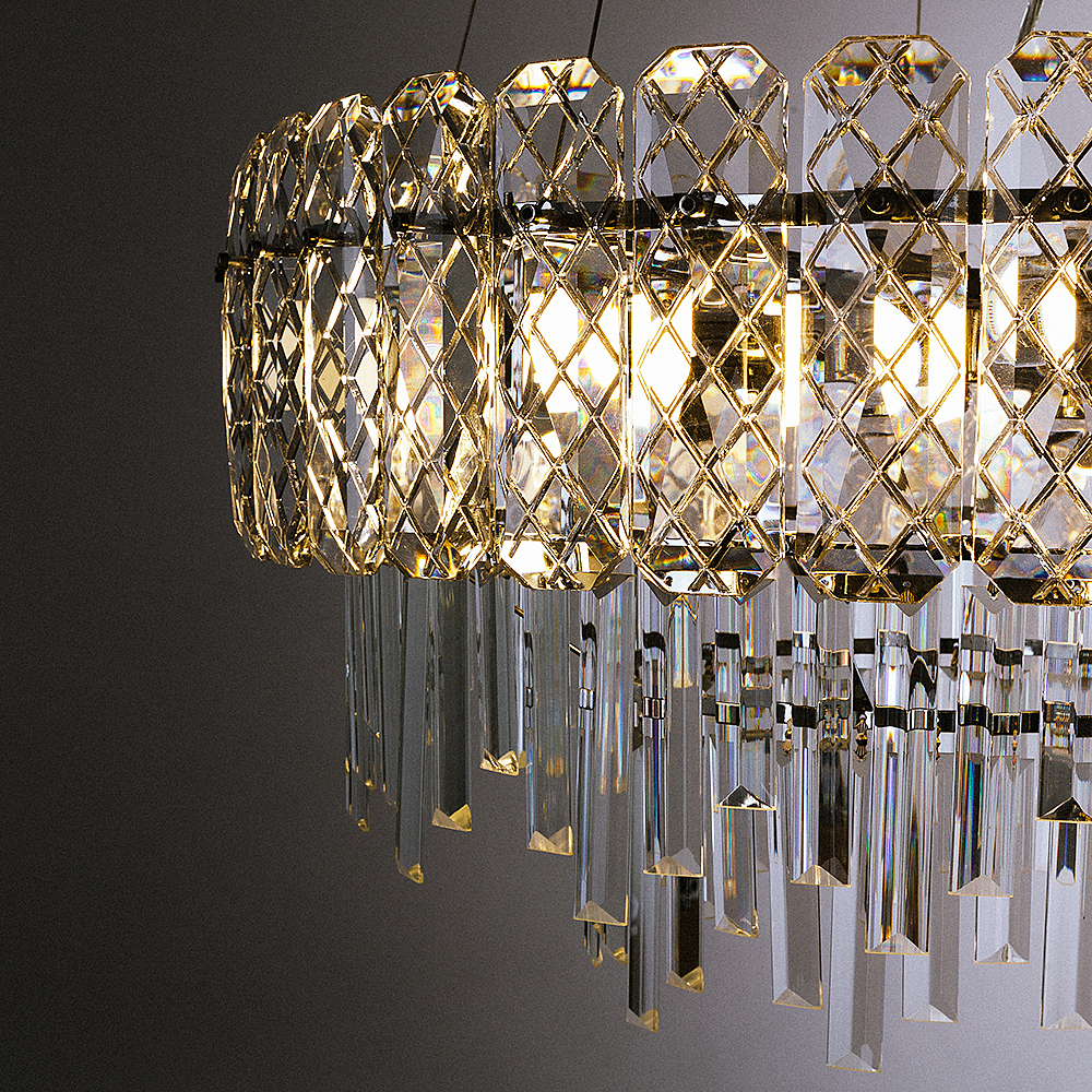 Подвесная люстра Arte Lamp Nicoletta A1051SP-10CC