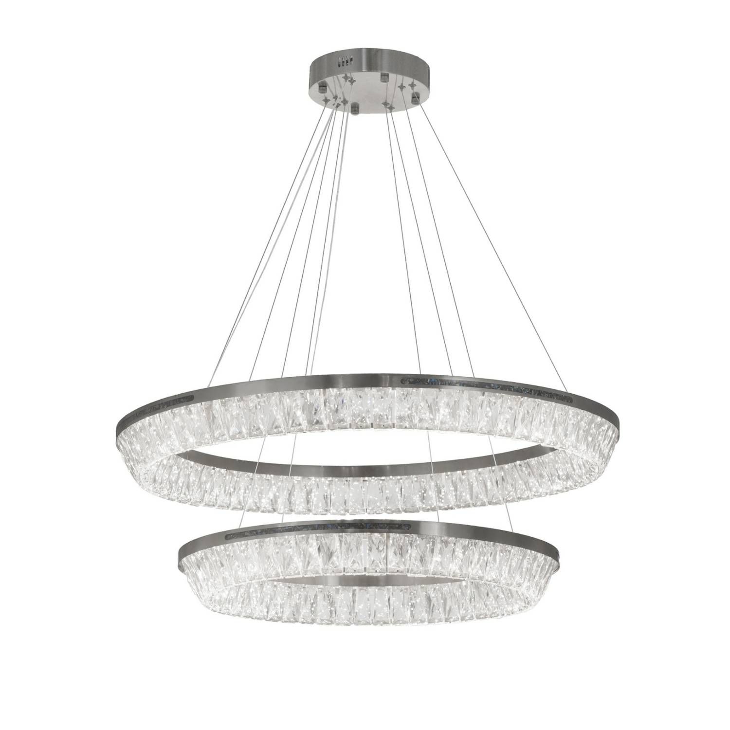 Подвесная люстра Lumina Deco LDP 6031-800-600 CHR