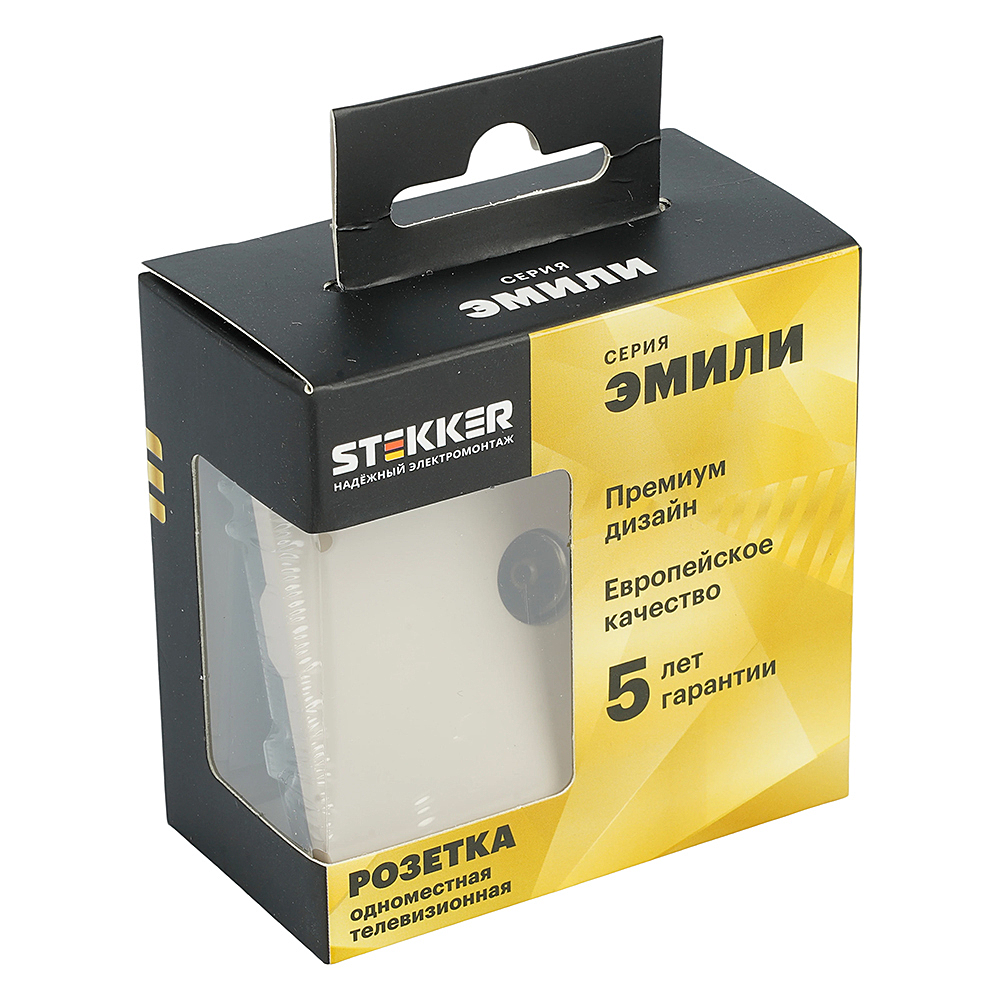 Розетка Stekker Эмили 49901