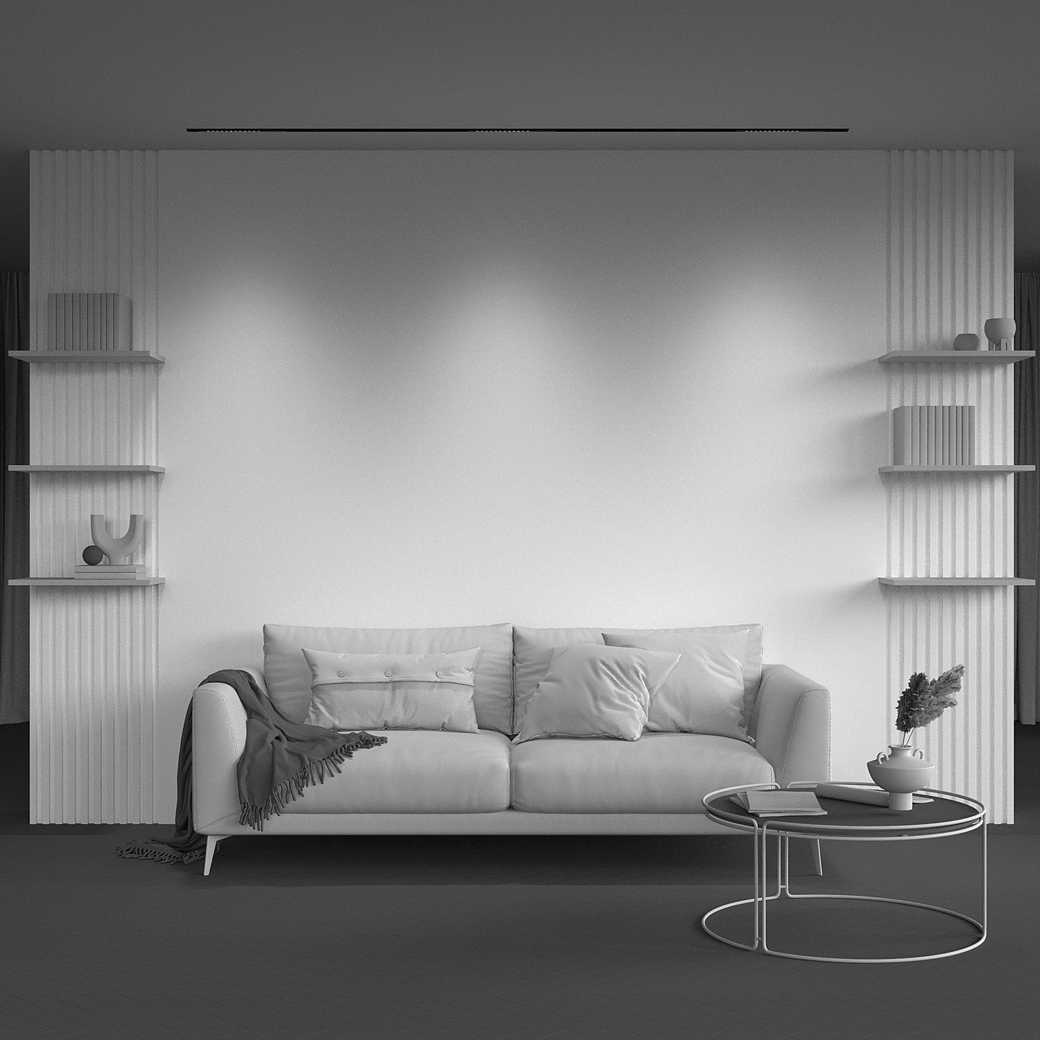 Трековый светильник Maytoni Points TR232-2-10W4K-B Трековый светильник Maytoni Points TR232-2-10W4K-B