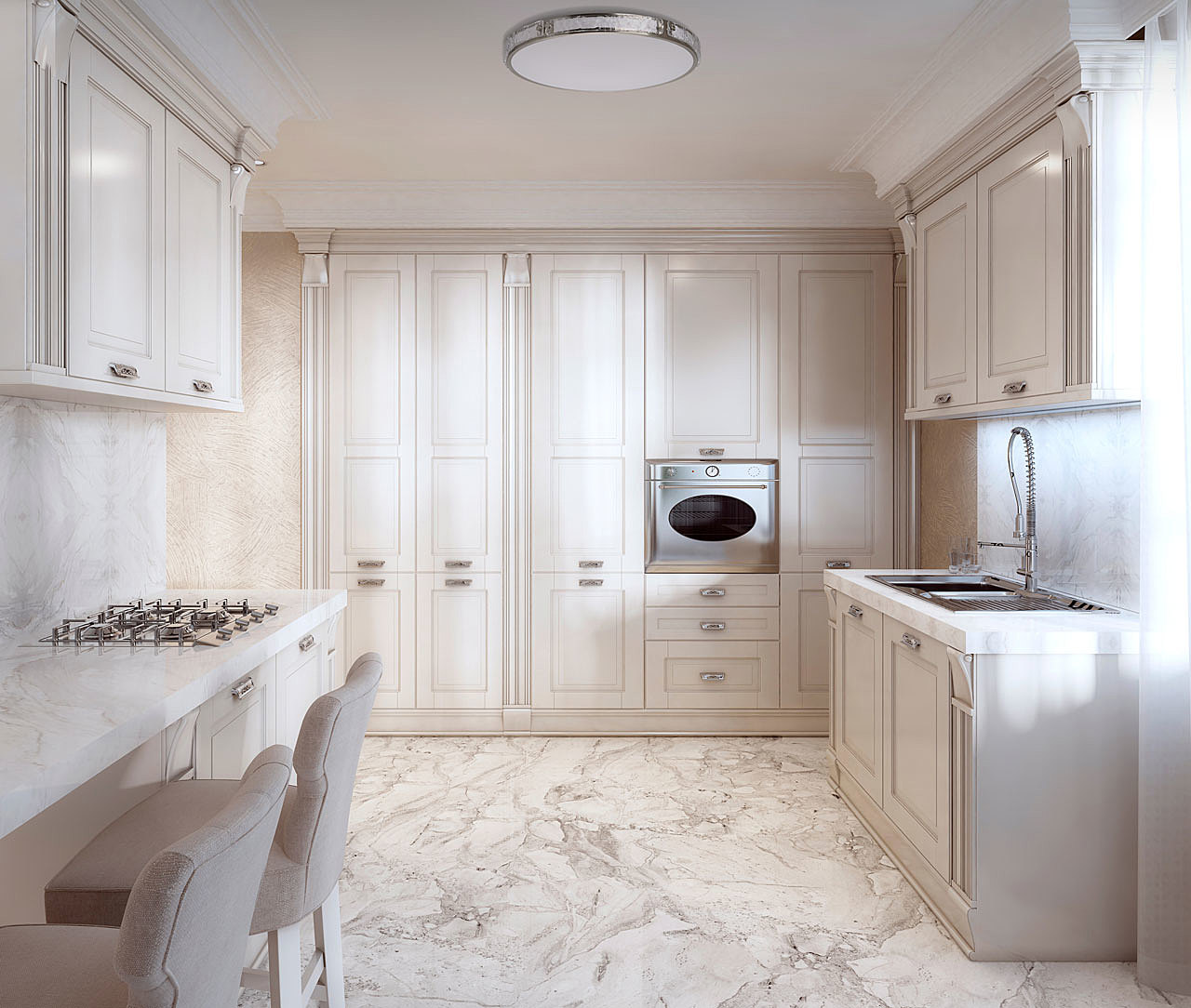 Светильник потолочный De Markt Ривз 674017701