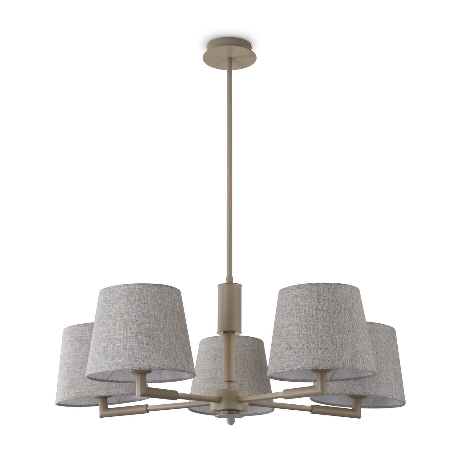 Люстра на штанге Freya Butler FR2057PL-05BG