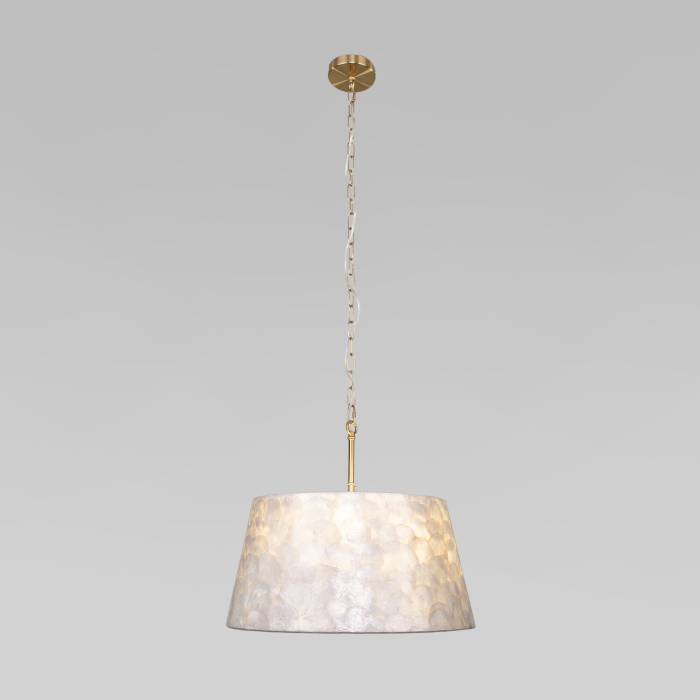 Подвесная люстра Eurosvet Pearl 101013/5 латунь/перламутр Smart