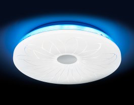 Потолочный светодиодный светильник Ambrella Orbital Design F80 BL 104W D540