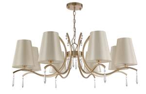 Подвесная люстра Crystal Lux Renata RENATA SP8 GOLD