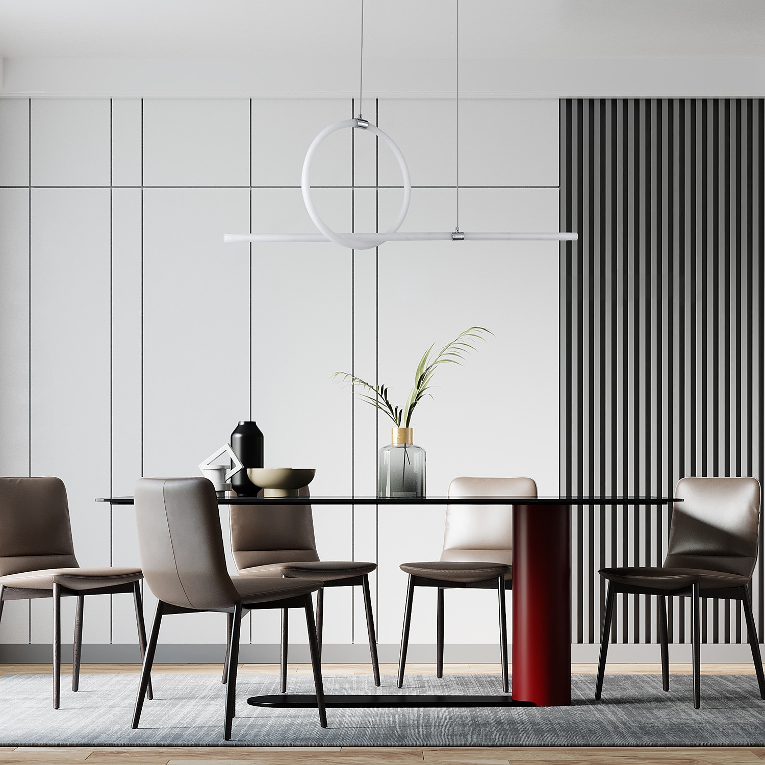 Светильник подвесной Gerhort G61318 G61318/2CR WT