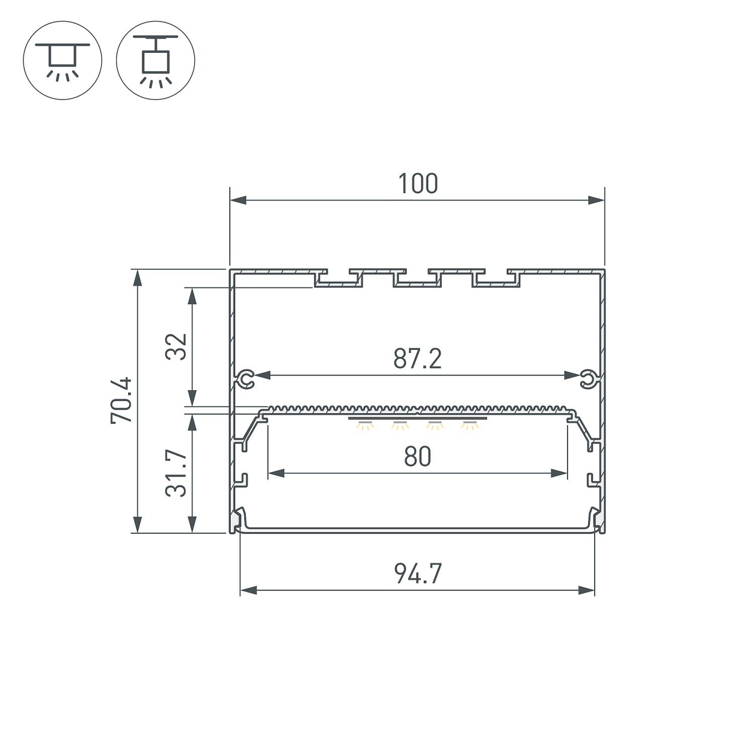 Профиль Arlight Arh-Power 049944
