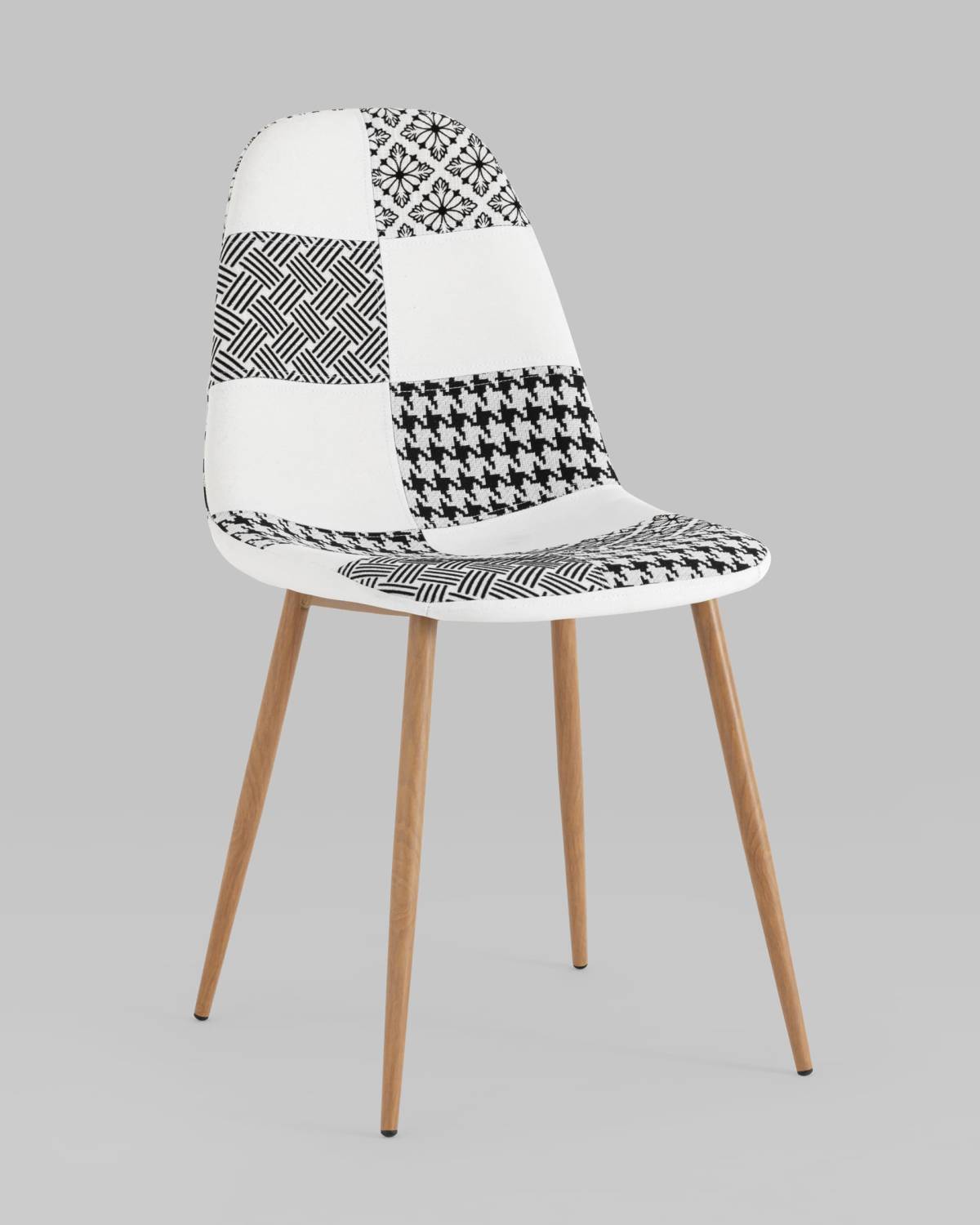 Обеденный стул Stool Group OS-001P-V patchwork bw DUAL