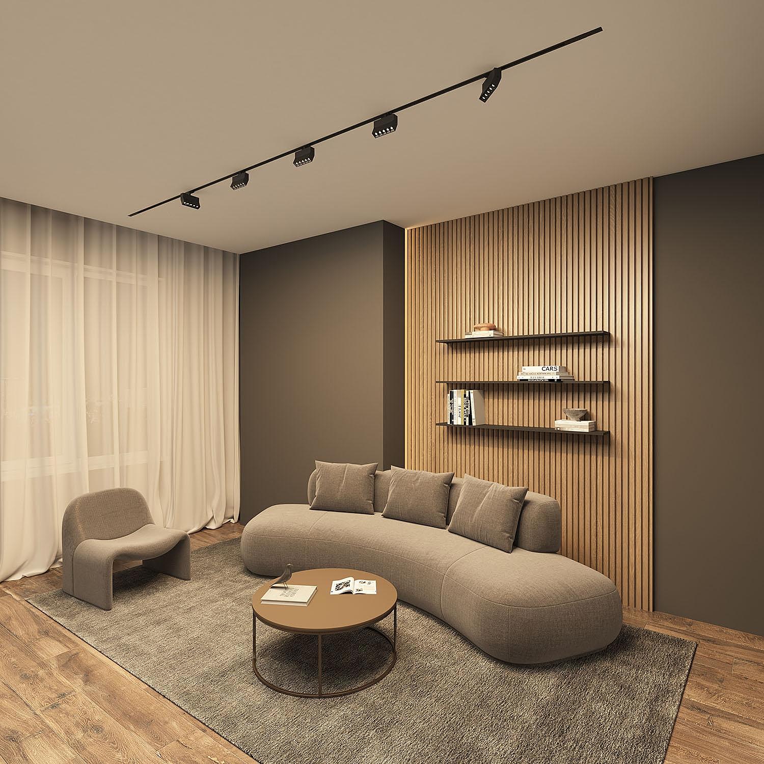 Трековый светильник Denkirs Edder DK6436-BK Трековый светильник Denkirs Edder DK6436-BK