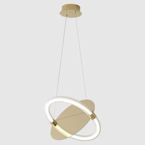 Светильник подвесной Crystal Lux Nebula NEBULA SP22W LED GOLD