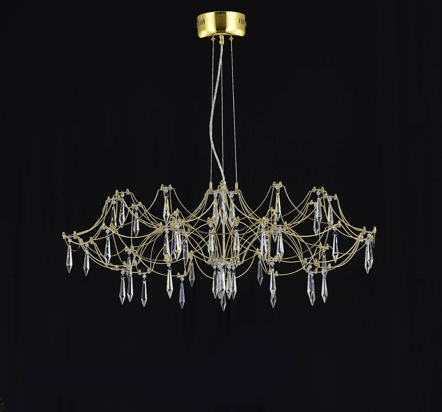 Подвесная люстра MyFar Ersilia MR2662-60P-76AP