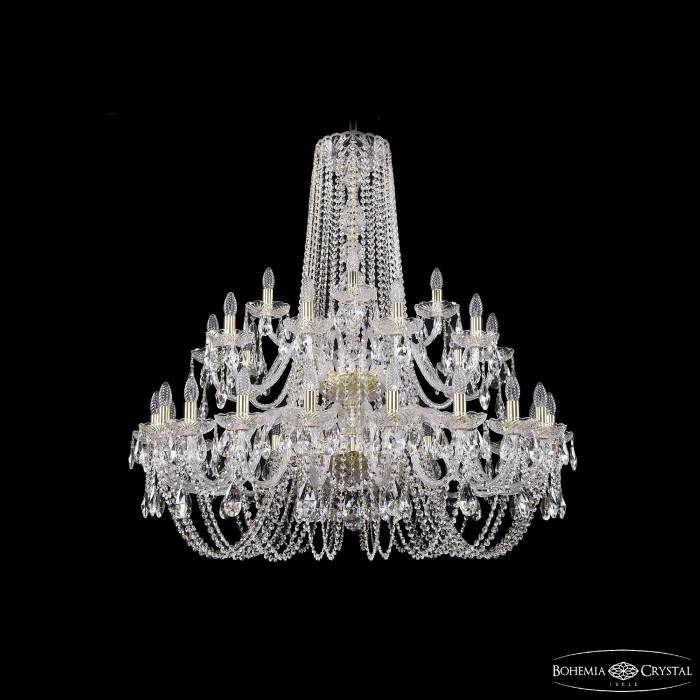 Подвесная хрустальная люстра 1402 Bohemia 1402/20+10+5/400/2d G