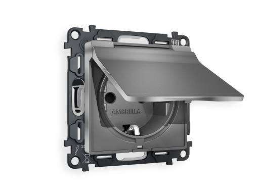 Розетка Ambrella Volt ALFA MA658010