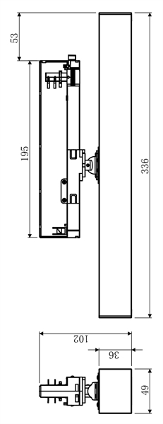 Трековый светильник Deko-Light Ain 24-30W 707072