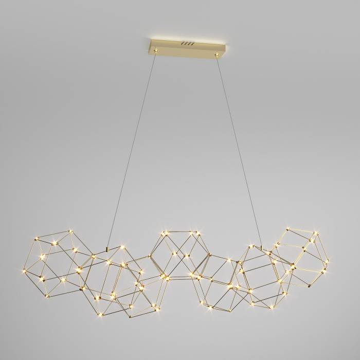 Подвесная люстра Eurosvet Uma 90168/7 медь