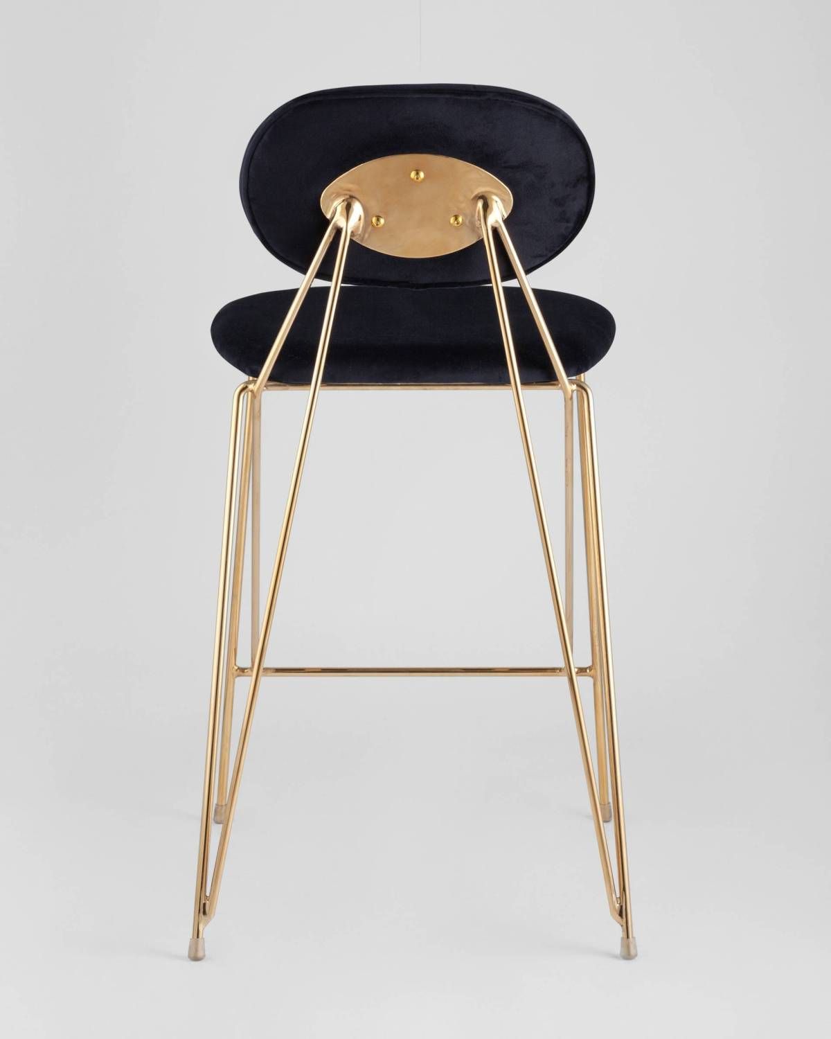Полубарный стул Stool Group Элис FDC8001 MIDNIGHT BLUE FUT-78