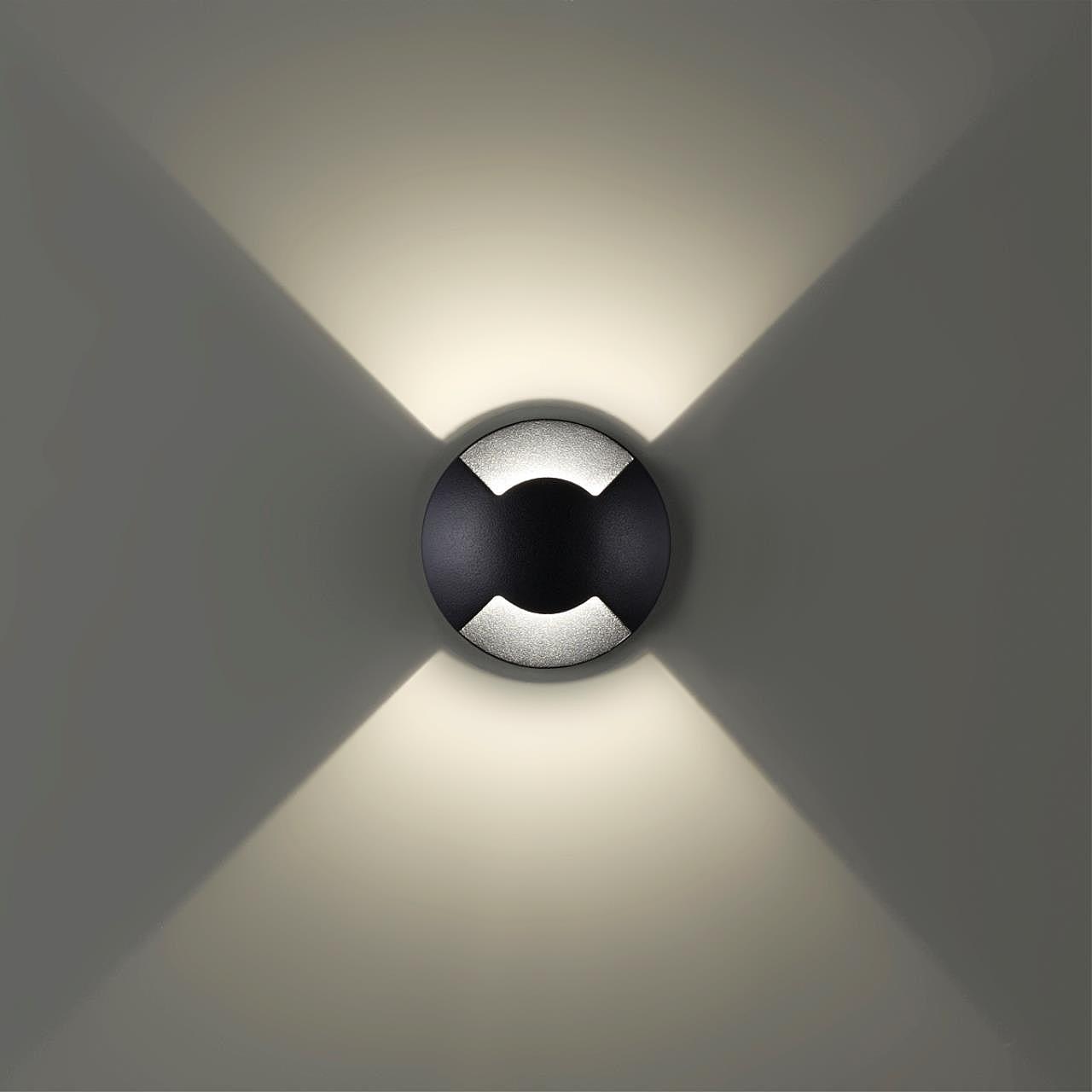 Уличный настенный светильник Odeon Light Wald 6662/2GL