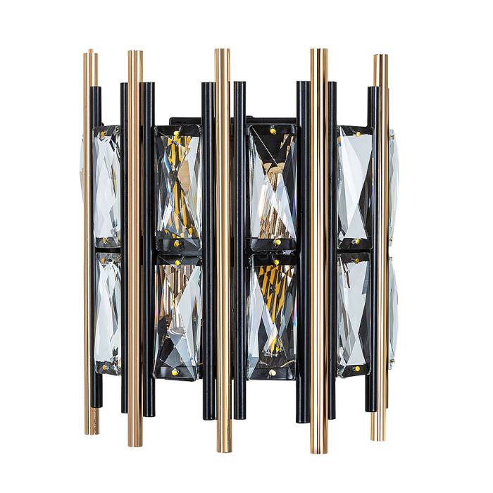 Настенное бра Arte Lamp Alruba A1043AP-2BK Настенное бра Arte Lamp Alruba A1043AP-2BK