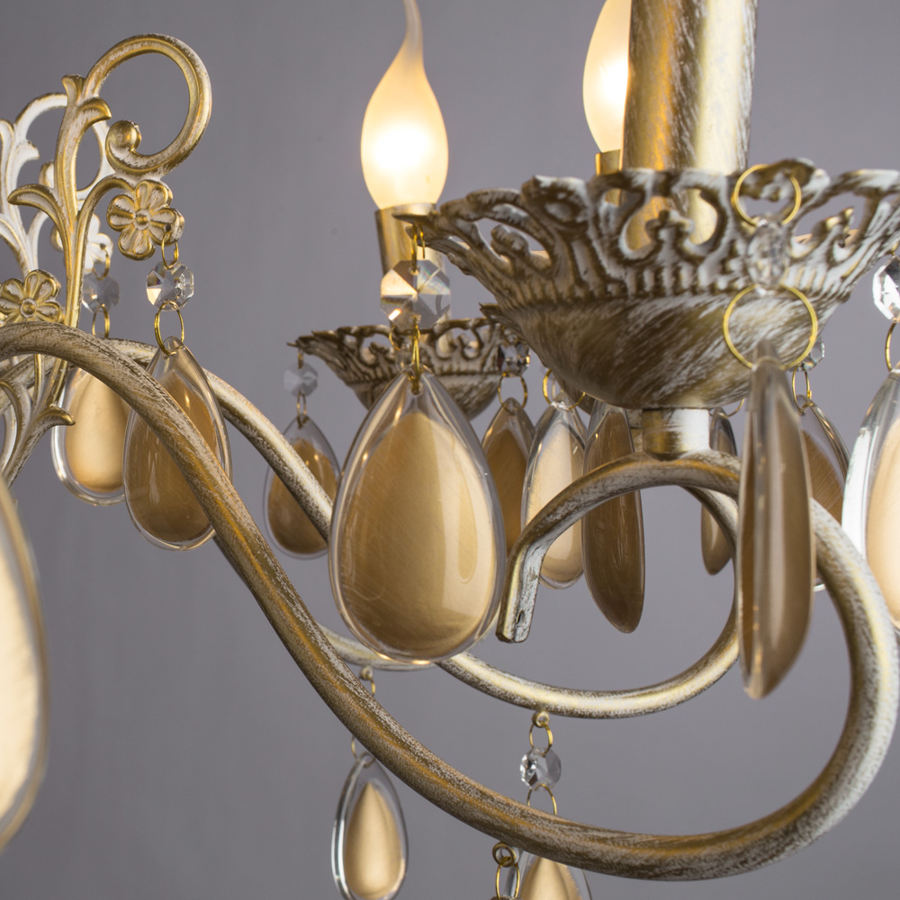 Подвесная люстра Arte Lamp Ciondolo A5676LM-8WG