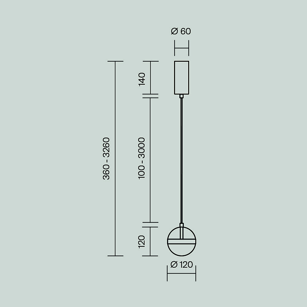 Светильник подвесной Maytoni Area MOD295PL-L20BS3K Светильник подвесной Maytoni Area MOD295PL-L20BS3K