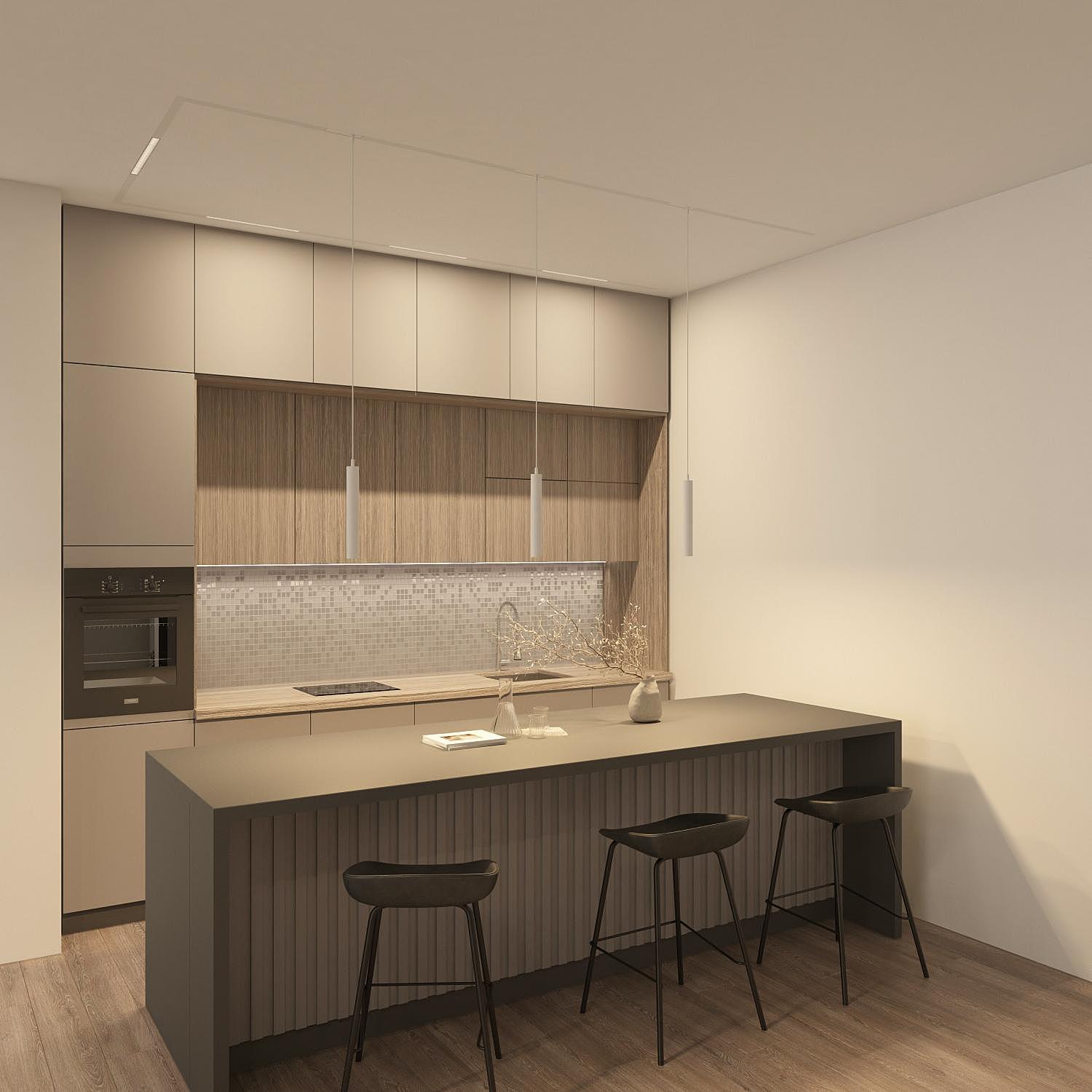 Трековый светильник Denkirs Simple grill DK8101-WH